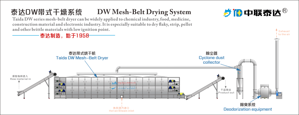 mesh belt dryer